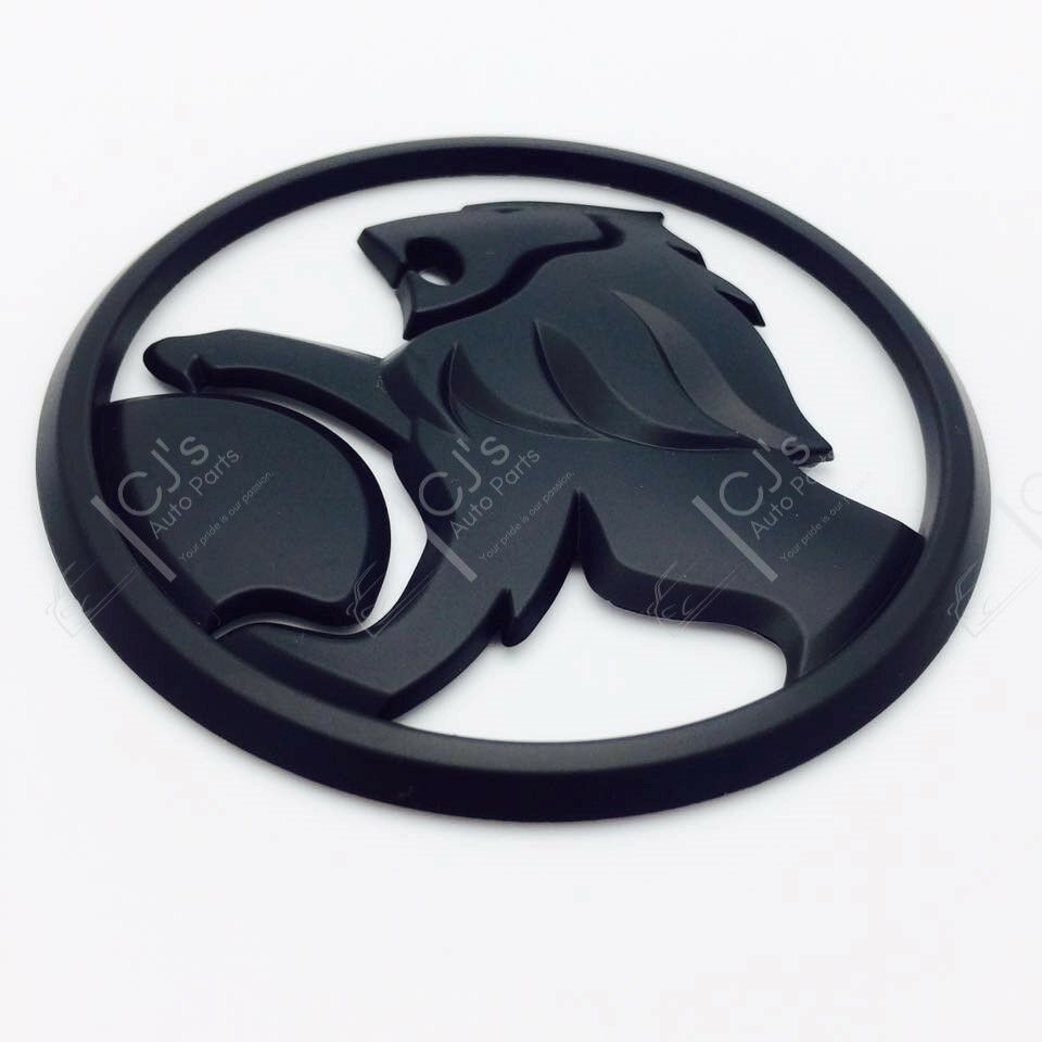 Holden Matte Black VY Commodore & Monaro Grille Badge (not ss or s pac)